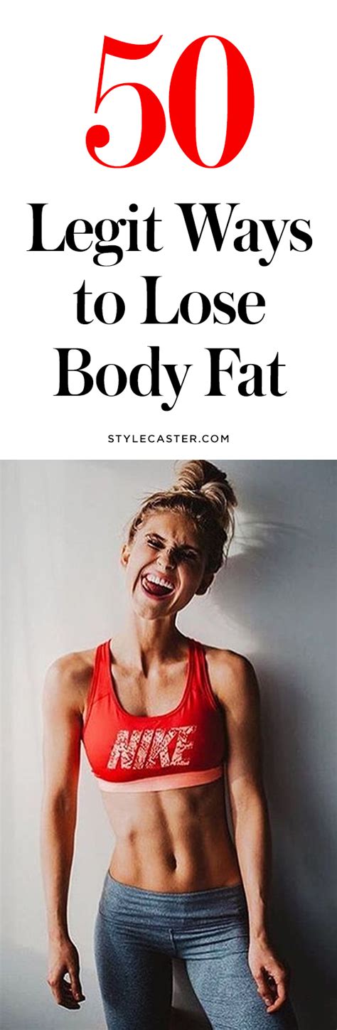 50 Ways to Lose Body Fat Now | StyleCaster