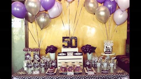 50th birthday party ideas   YouTube