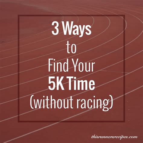 5K Pace Calculator Workouts