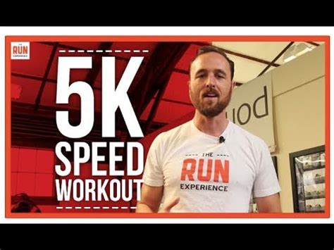 5K Training   Speed Workout   YouTube