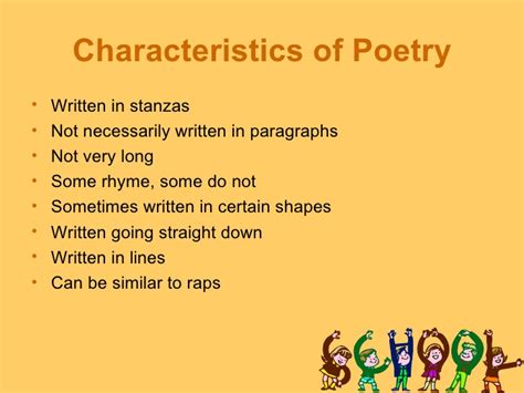 5th grade poetry unit
