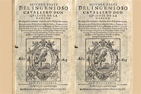 6 de noviembre de 1615: se publica El ingenioso cavallero ...