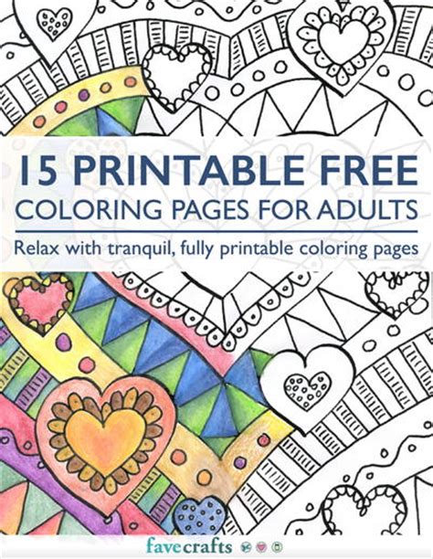 6 Free Printable Coloring Books  PDF Downloads ...