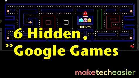 6 Hidden Google Games You Can Play When You Are Bored ...