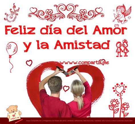 6 Imágenes de Feliz día del Amor y la Amistad