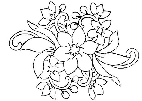 60 Imágenes de flores para Colorear dibujos | Colorear ...