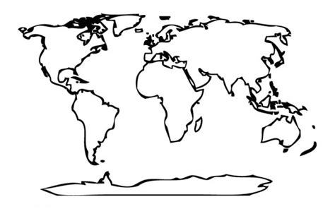 60 Mapas de paises y continentes para colorear con nombres ...