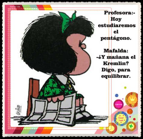 66 Imágenes de Mafalda con frases de Amor, felicidad ...