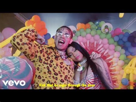 6ix9ine   FEFE  Lyric Video  ft. Nicki Minaj & Murda Beatz ...