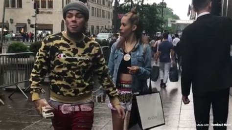6ix9ine Takes Chief Keef Baby Mama shopping at the Gucci ...