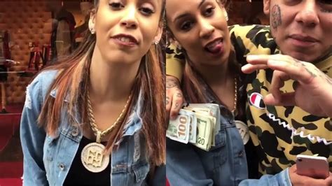 6IX9INE Takes CHIEF KEEF S Baby Mother OUT TO EAT and SHOP ...