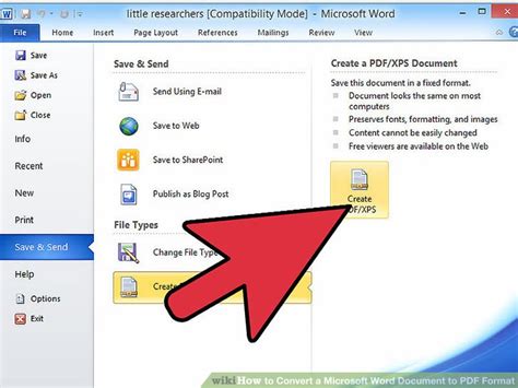 7 Ways to Convert a Microsoft Word Document to PDF Format