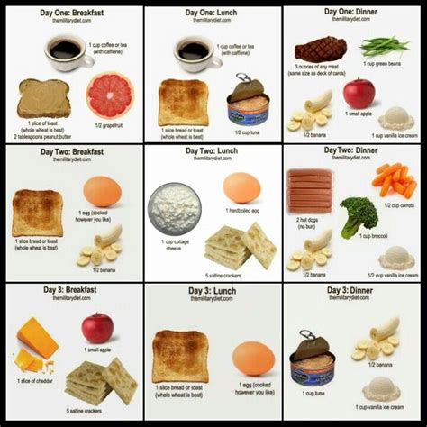 70 best images about Military Diet on Pinterest | Three ...