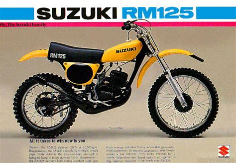 75  rm125 | MX bikes : Suzuki | Pinterest | 75