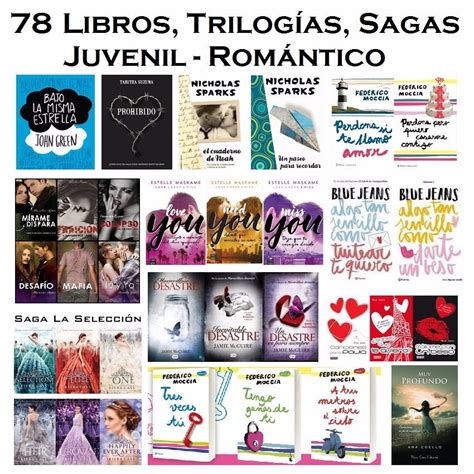 78 Libros, Trilogías, Sagas   Juveniles Románticos   Pdf ...