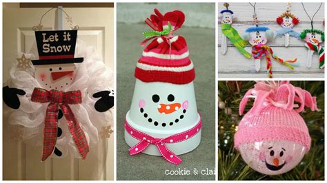 8 Adornos navideños con muñecos de nieve para tu hogar ...