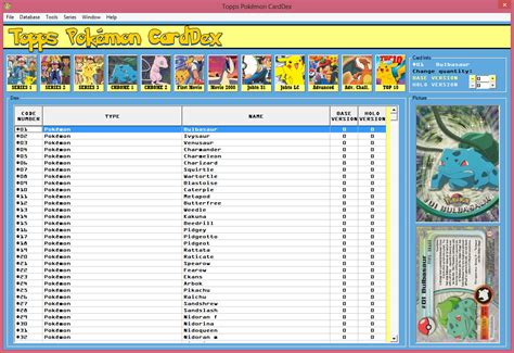 8 Best Images of Pokemon Card Checklist Printable   List ...