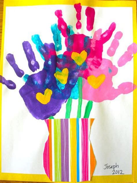 8 Easy and creative handprint Kids craft ideas with craft ...