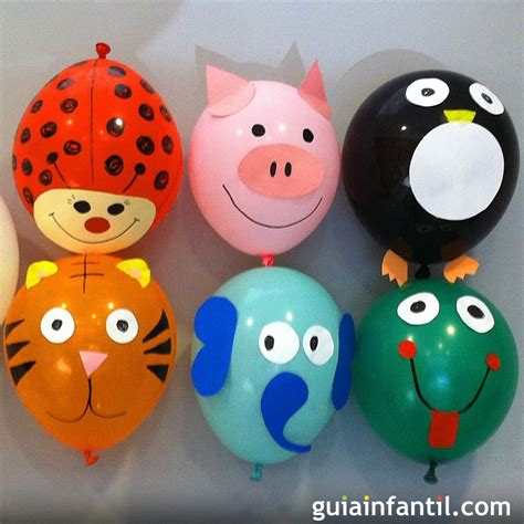 8 ideas para decorar globos con los niños