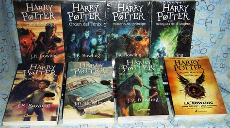 8 Libros / Saga Harry Potter + El Legado Maldito   $ 1,349 ...
