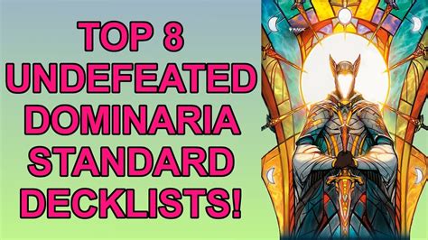 8 Undefeated Decks in Dominaria Standard for Magic The ...