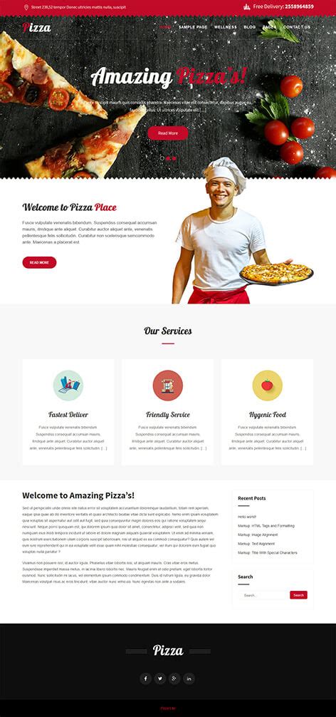 81 Best Responsive Free WordPress Themes with slider ...