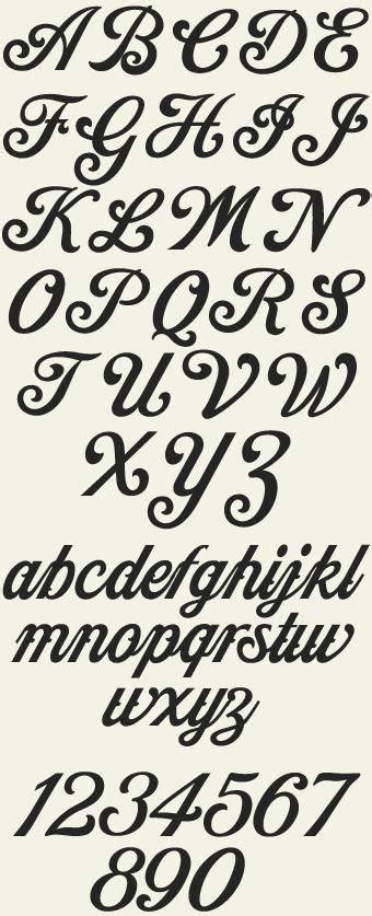 85 best images about printable letters & large font on ...