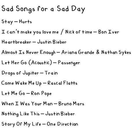 8tracks radio | Sad Songs for a Sad Day  11 songs  | free ...