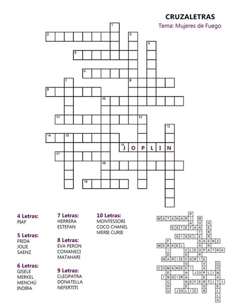 9 best Cruzaletras images on Pinterest | Crossword puzzles ...