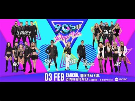 90s Pop Tour en Cancún   3 Febrero 2018   YouTube