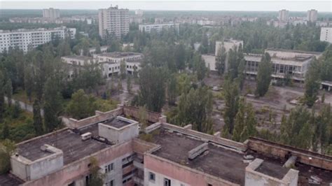 A 30 años de Chernobyl mira la ciudad a través de un dron