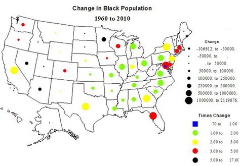 A Century of Change in the US Black Population, 1910 to ...