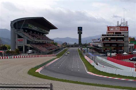 A cursory glance at the Circuit de Barcelona Catalunya