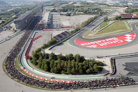 A cursory glance at the Circuit de Barcelona Catalunya