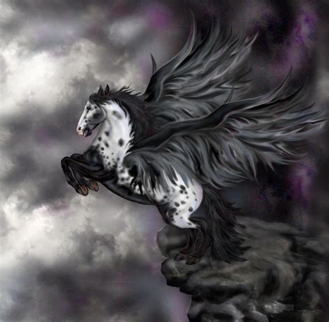 A dark pegasus. from Wheat   hosted by Neoseeker