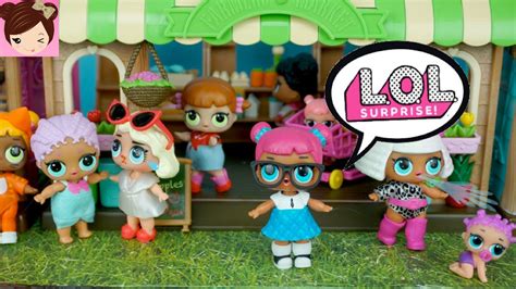 A Day in the Live of L.O.L Surprise Dolls   Playing with ...