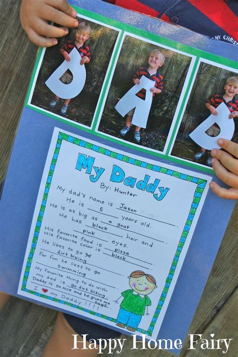 A Father s Day Project   FREE Printable | Project free ...