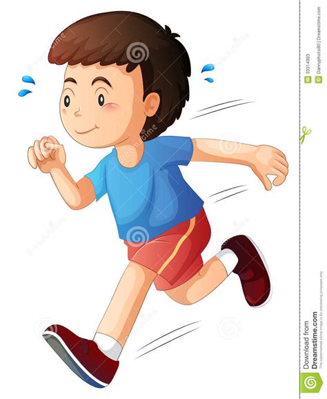 A Kid Running Stock Photos   Image: 33314993