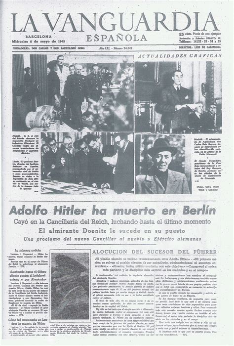 A los 60 años de la muerte de Hitler.