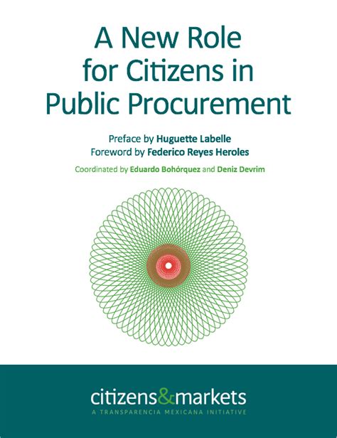 A New Role For Citizens in Public Procurement ...