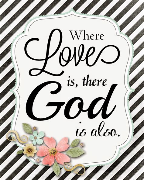 A Pocket full of LDS prints: Where Love is, there God is ...