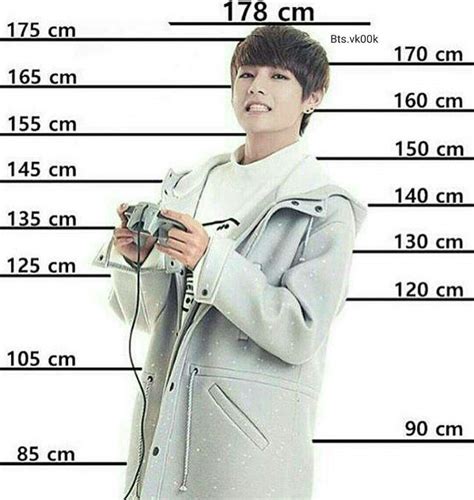 A small height chart with Taehyung as the star! Which ...