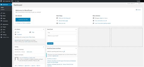A Tour of /wp admin/   the Wordpress Admin Area   Scan WP