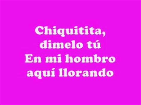 ABBA   Chiquitita   Spanish   Español   VidoEmo ...
