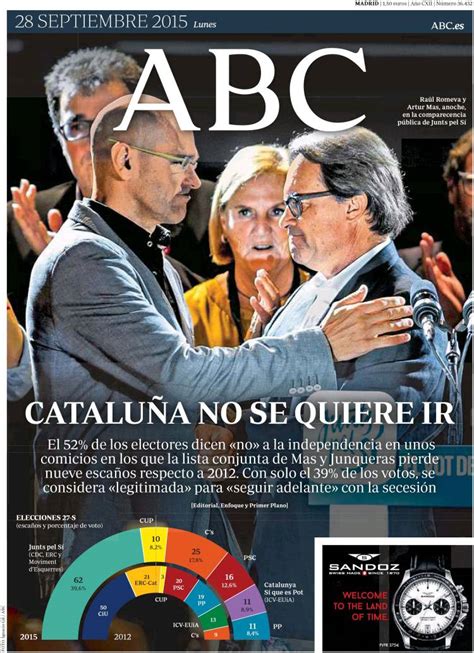 ABC  28/09/2015    La Prensa Diaria