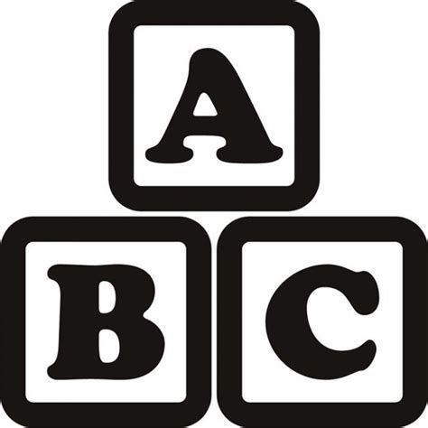 Abc Clipart Black And White | www.imgkid.com The Image ...