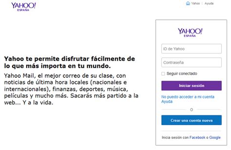 Abrir Cuenta en Yahoo! : Cómo abrir una cuenta en Yahoo ...
