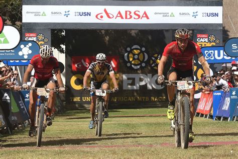 Absa Cape Epic | Rohrbach, Pfrommer pip leaders to the post