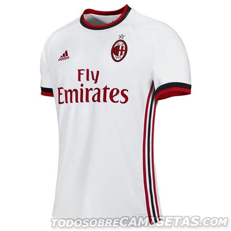 AC Milan 2017 18 adidas away kit   Todo Sobre Camisetas