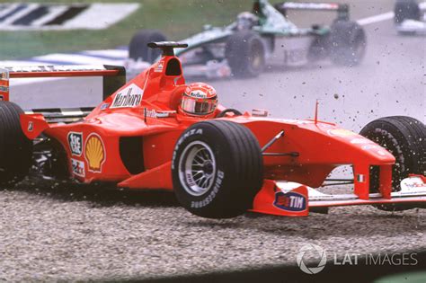 Accident de Michael Schumacher, Ferrari F1 2000   Grand ...